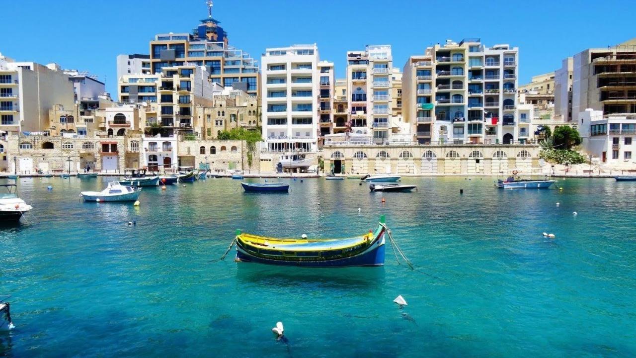 Saint Julian's Modern Apartment Steps To St George'S Bay מראה חיצוני תמונה